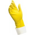 Big Time Products Big Time Products 12321-26 2 Count Small Yellow Caring Hands Latex Gloves 12321-26